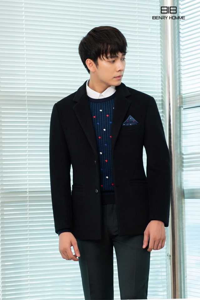 Áo dạ dáng ngắn 5820BL