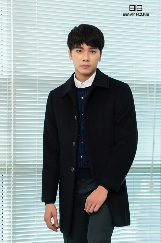 Áo dạ dáng dài 2955BLK