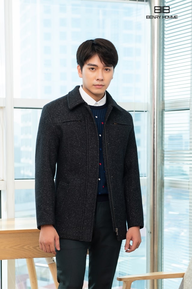 Áo dạ dáng ngắn 5859BL