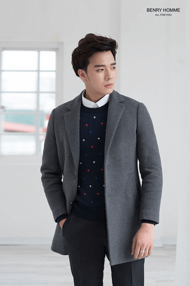 ÁO DẠ NAM CỔ VEST