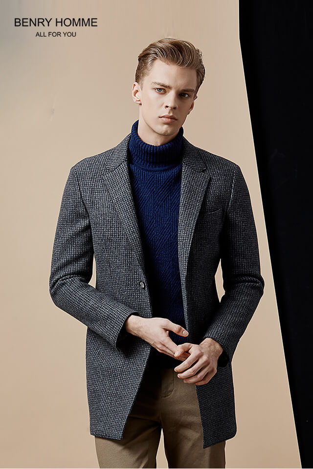 ÁO MĂNG TÔ NAM DÁNG NGẮN